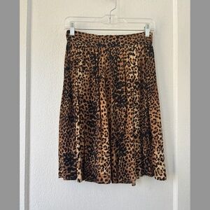 Size 4 Trashy Diva Leopard Print Skirt